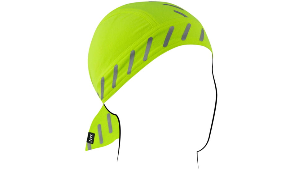 Zan Headgear SportFlex Flydanna, Reflective Hi-Viz Lime, SportFlex, ZL142LR