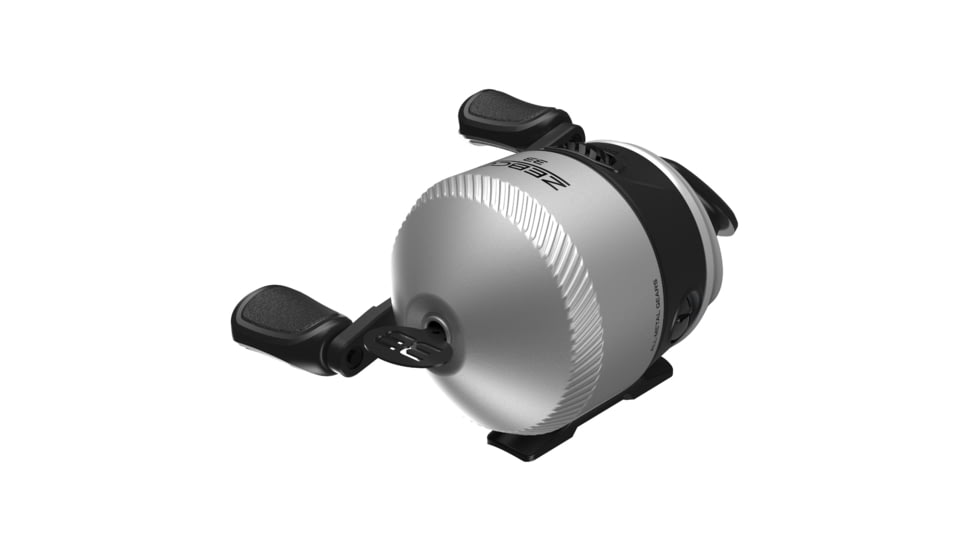 Zebco 33 Pistol Spincast Reel and Rod Combo, 5ft 6in 2-PC Fiberglass Rod w/ EVA Handle, QuickSet Anti-Reverse Reel w/ Bite Alert, Silver, 33562PMA.NS4
