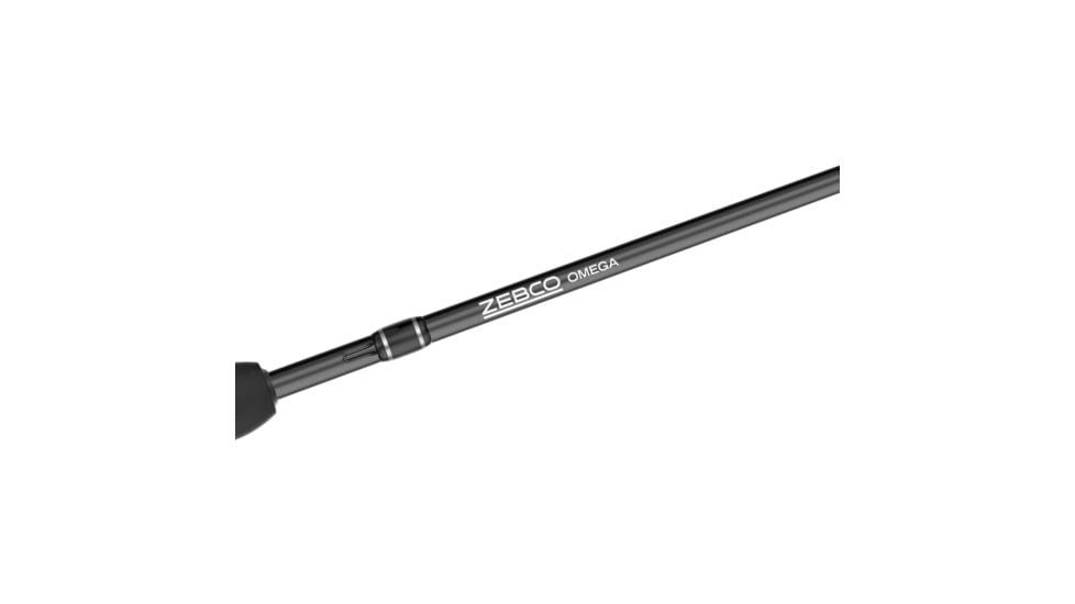 Zebco Omega Pro Spincast Reel and Rod Combo, 6ft 2-PC IM6 Graphite Pole, Split MaxTac Grip Rod Handle, SZ 30 Reel, Pre-spooled w/ 10lb Zebco Line, Black, ZO30PRO602M.NS3