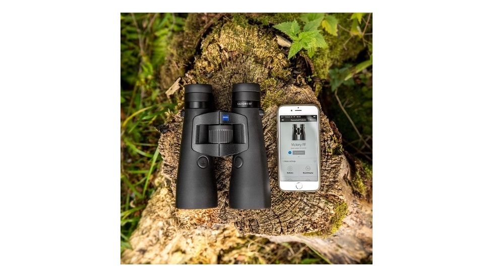 Zeiss Victory RF 10x54mm Abbe-Koenig Prism Rangefinder Binoculars, Black, Large, NSN 9015.10.4000, 525649-0000-000