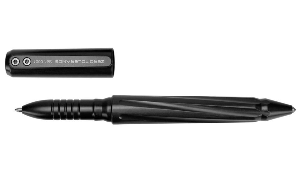Zero Tolerance Tactical Pen - black aluminum 0010BLK