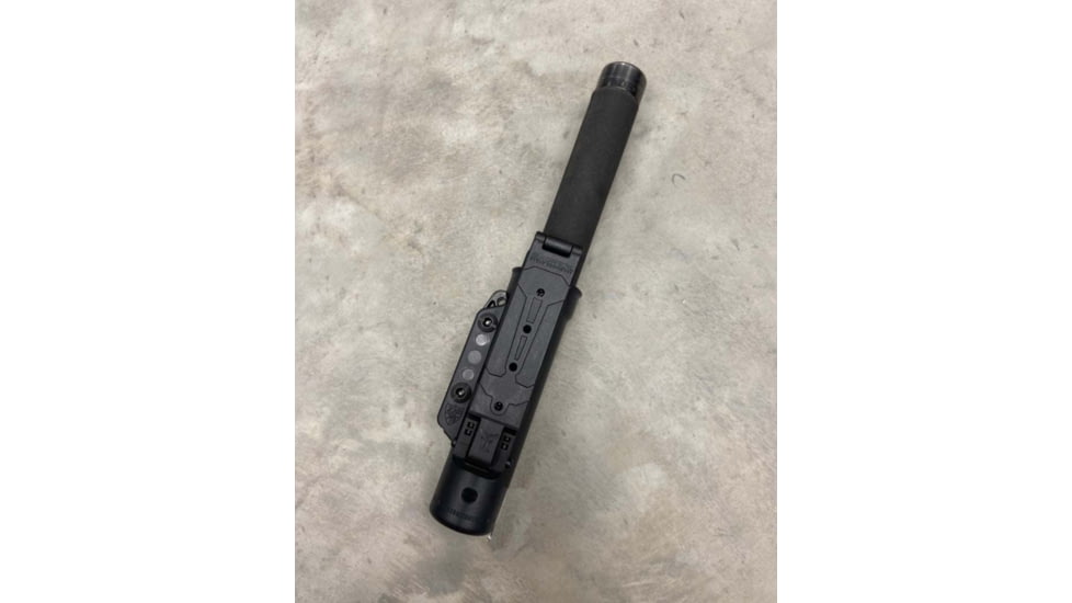 Zero9 Baton Case Holster, ASP Style, Tek-Lok, Plain Black, Z9-4038-BLK-TEK