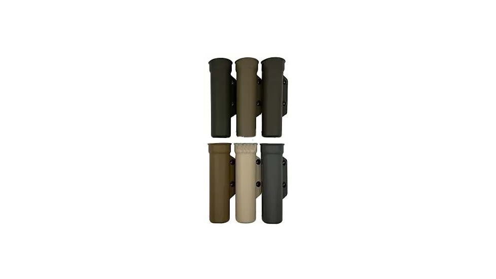 Zero9 Baton Case Holster, ASP Style, Tek-Lok, Plain Black, Z9-4038-BLK-TEK