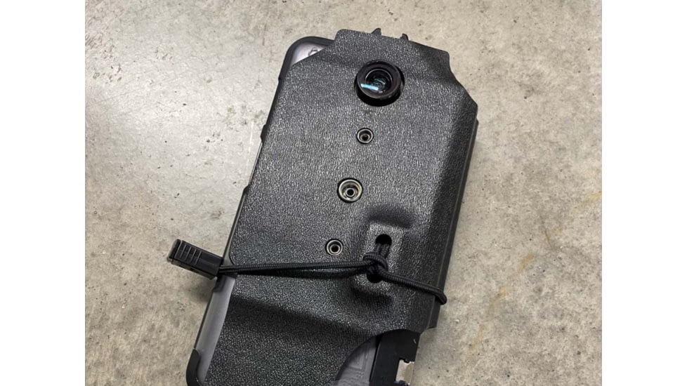 Zero9 Bodyworn Rem Holster, Bodyworn, Molle Loks, Plain Black, Z9-2014-BLK-MLK