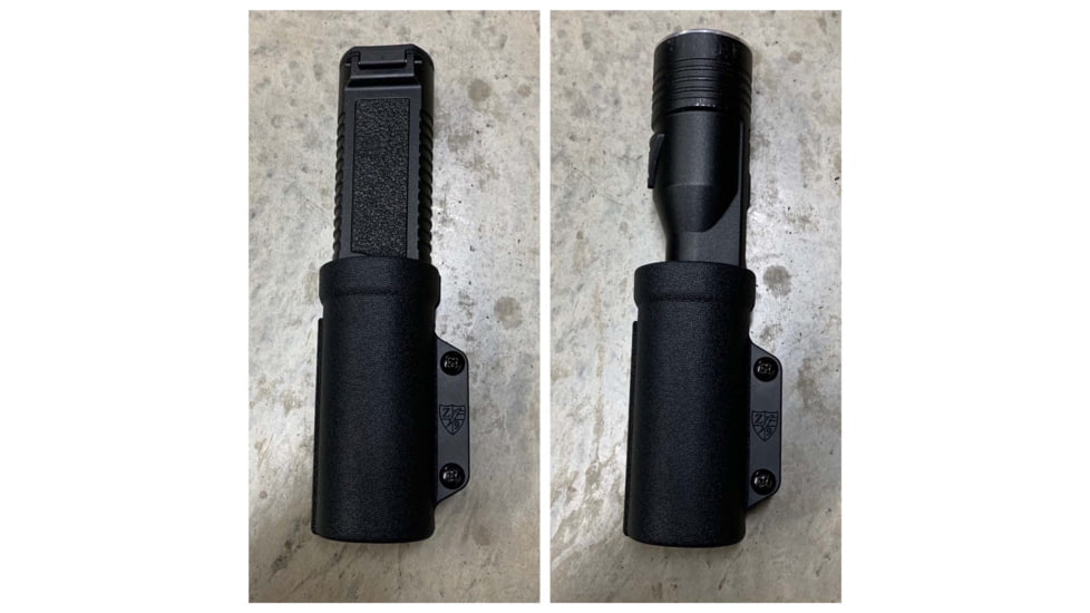 Zero9 Flashlight Case Holster, Bezel Up 2, Molle Loks, OD Green, Z9-4041-ODG-MLK