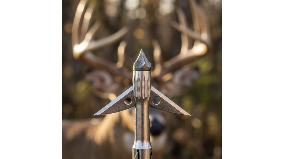 Zeus Broadhead 100 and 125 gr Tips Included 4 Pk, 1503836