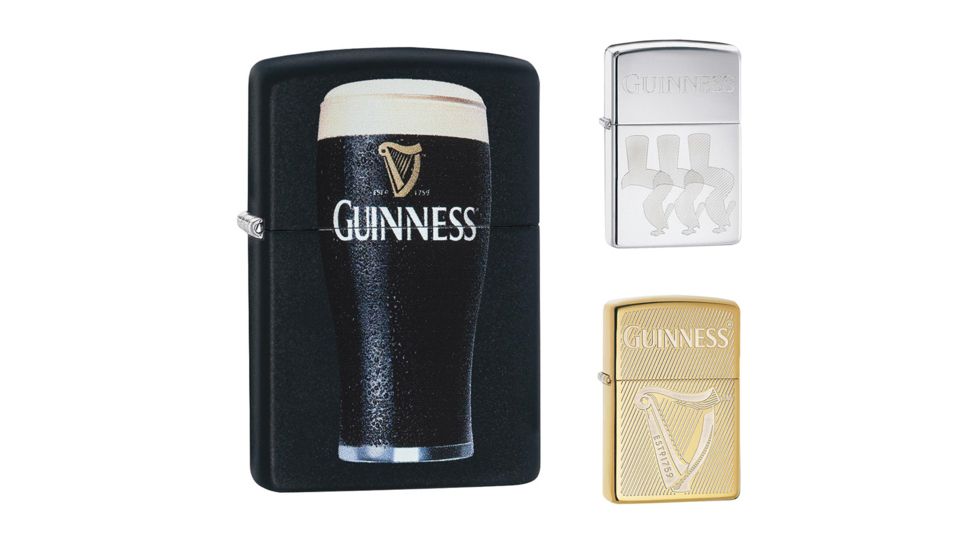 Zippo Guinness Art Pocket Lighter