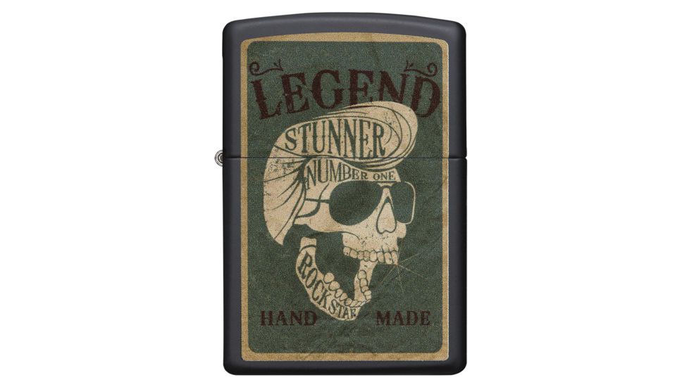 Zippo Legendary Skull Design Pocket Lighter, 29630