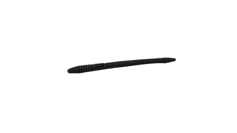 Zoom Finesse Worm, 20 Pack, 4.5in, Blueberry Red, 004331X