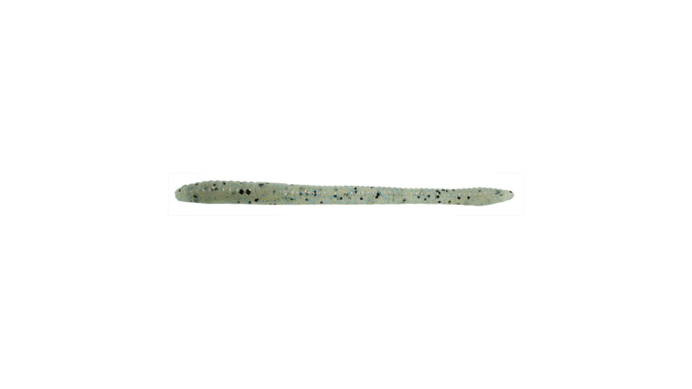 Zoom Finesse Worm, 20 Pack, 4.5in, Bluegill, 004067X