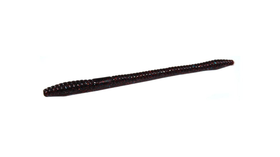 Zoom Finesse Worm, 20 Pack, 4.5in, Glitter Bomb, 004392X