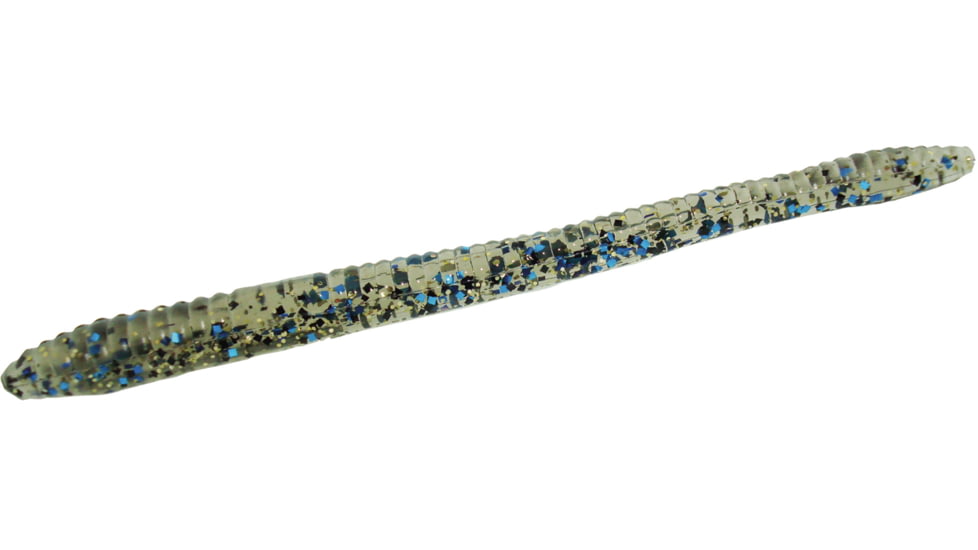 Zoom Finesse Worm, 20 Pack, 4.5in, Japanese Bluegill, 004223X