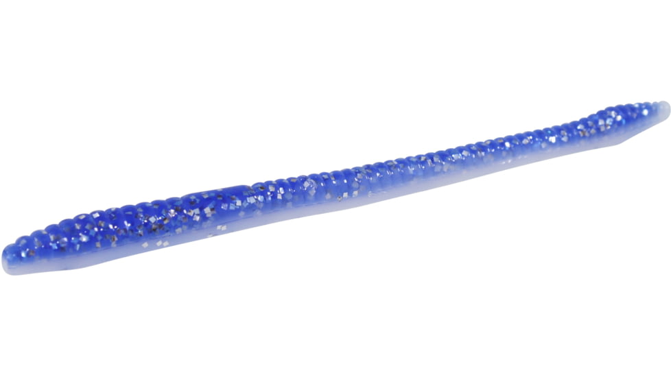 Zoom Finesse Worm, 20 Pack, 4.5in, Kentucky Flash, 004380X