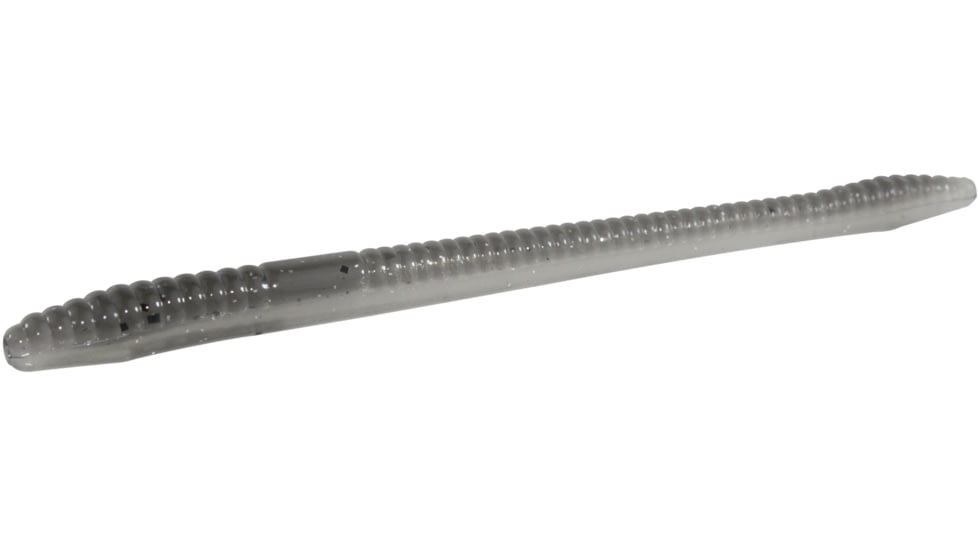 Zoom Finesse Worm, 20 Pack, 4.5in, Lightning Shad, 004282X