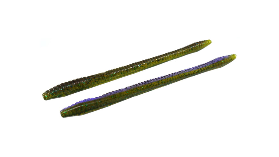 Zoom Finesse Worm, 20 Pack, 4.5in, Purple Passion, 004058X