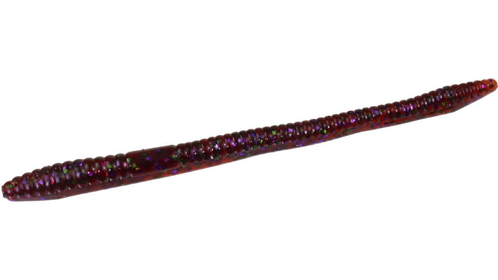 Zoom Finesse Worm, 20 Pack, 4.5in, Scuppernong Candy, 004326X