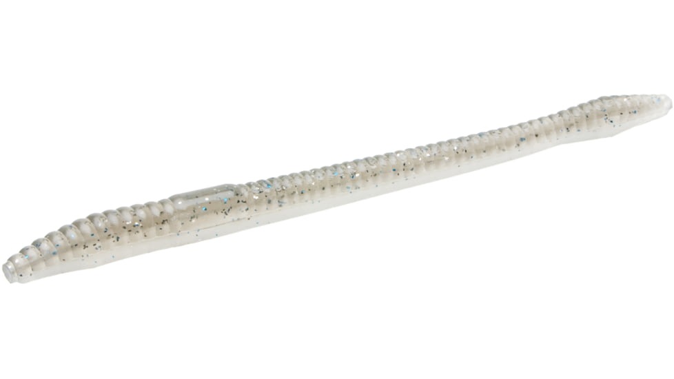 Zoom Finesse Worm, 20 Pack, 4.5in, Smokin Shad, 004109X