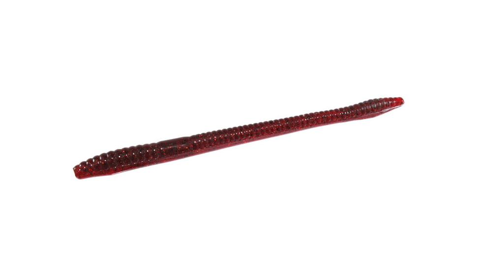 Zoom Finesse Worm, 20 Pack, 4.5in, Spanish Craw, 004381X