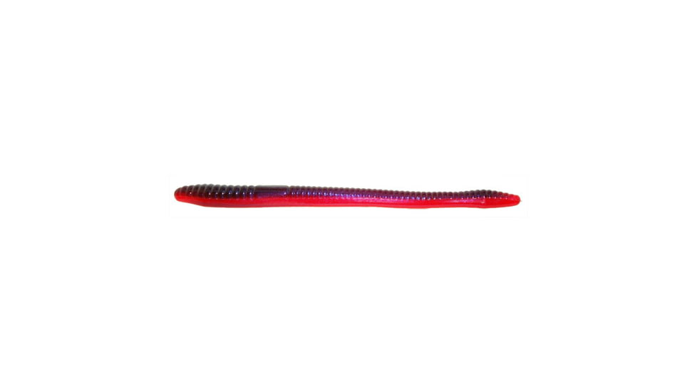 Zoom Finesse Worm, 20 Pack, 4.5in, Tequila Sunrise, 004048X