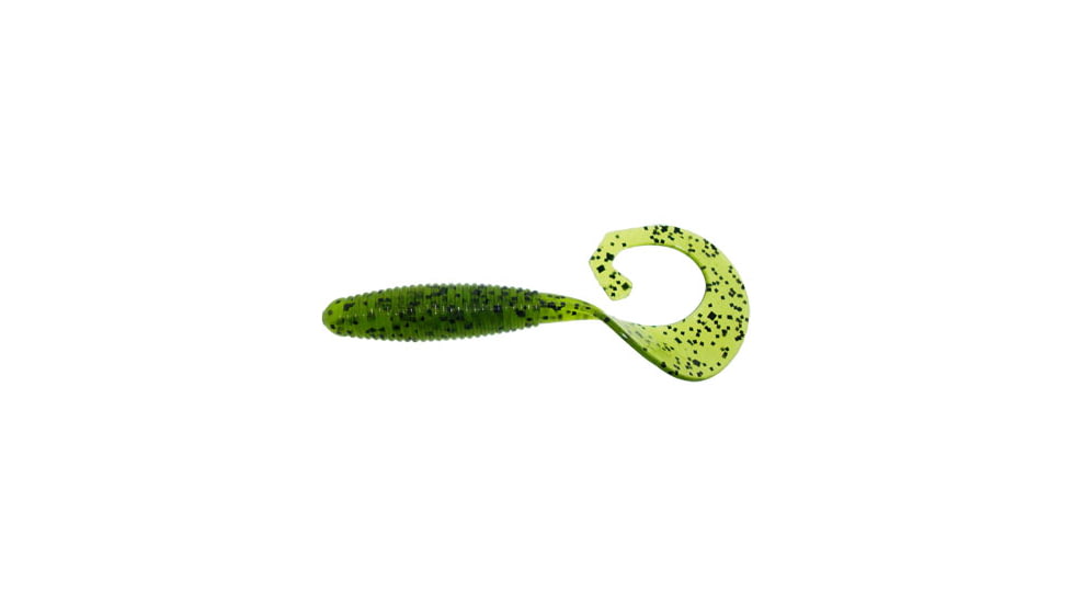 Zoom Tab Tail Grub, 10 Pack, 4in, Watermelon Seed, 059019X