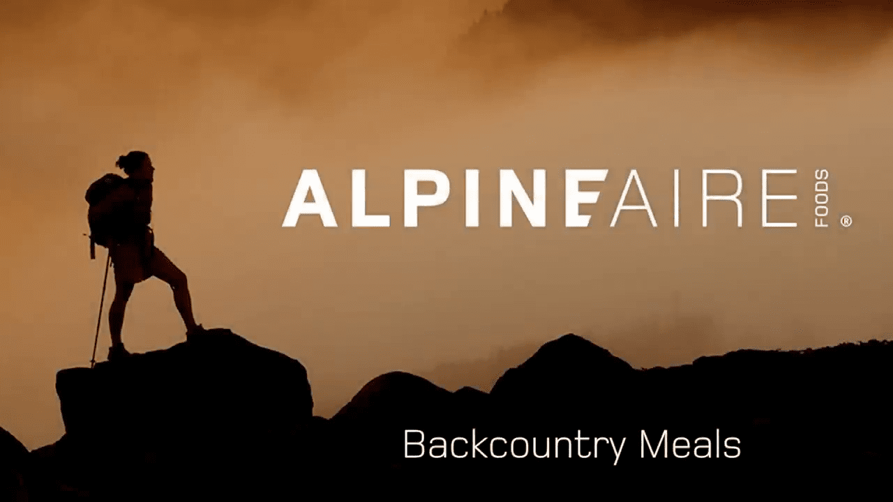 opplanet alpineaire backcountry meals video