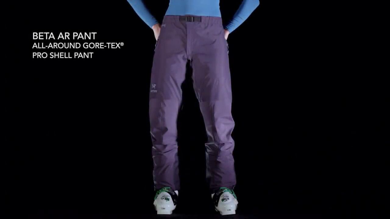 opplanet arcteryx womens beta ar pant video