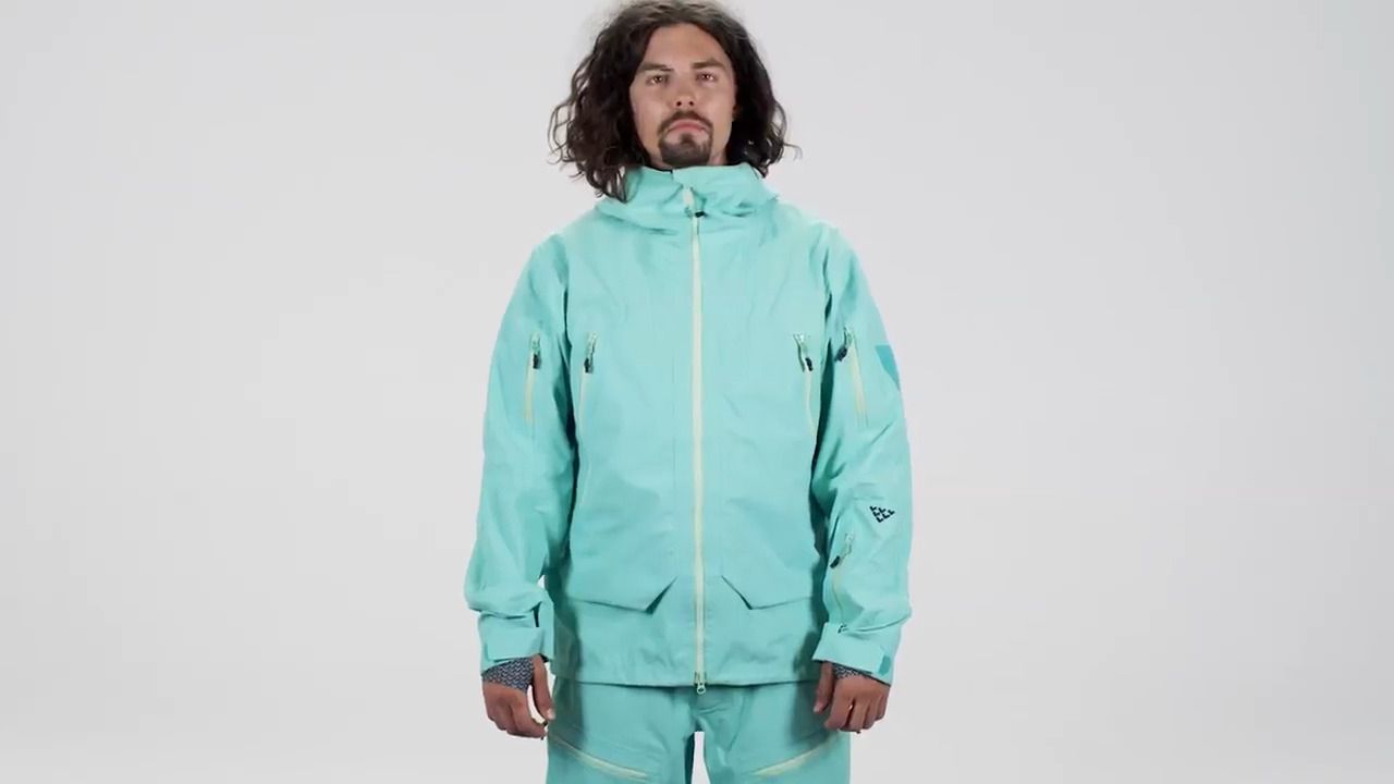 opplanet black crows ventus 3 layer gore tex jacket video