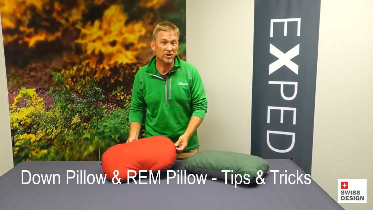 opplanet exped down rem pillow tips tricks video