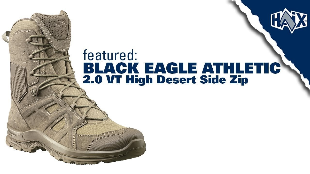 opplanet haix black eagle athletic 2 0 vt high side zip boots video