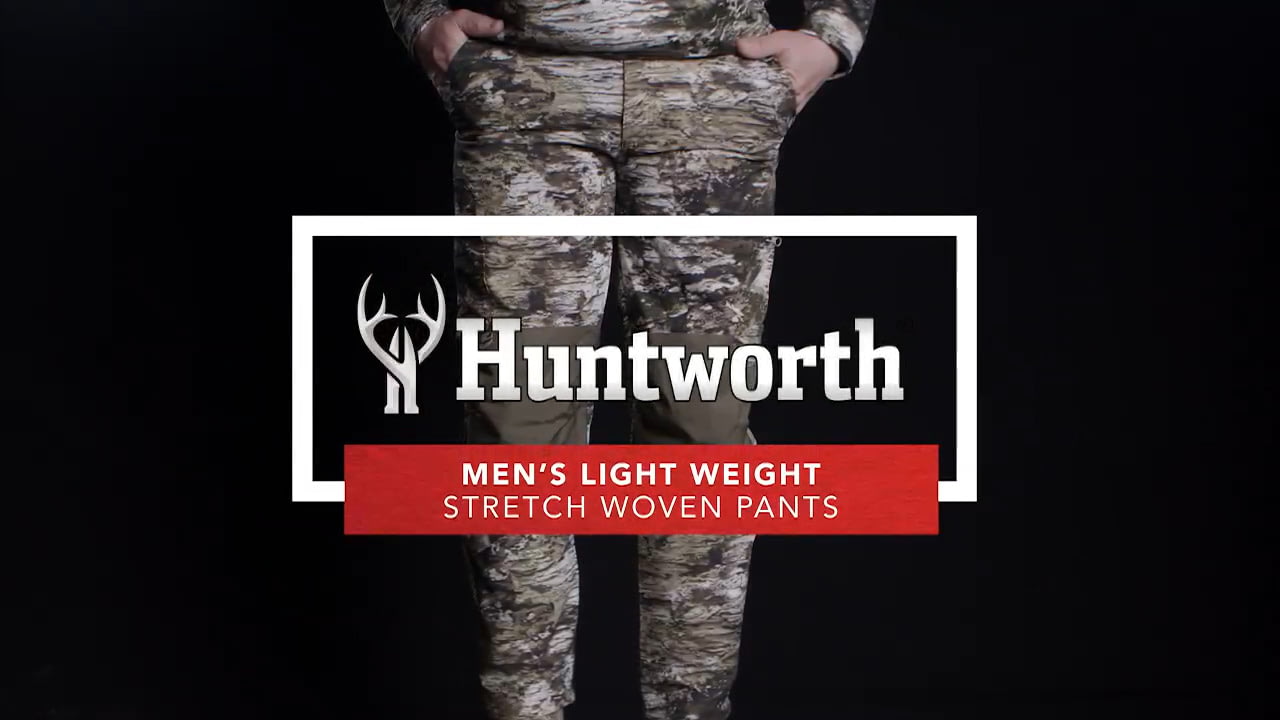 opplanet huntworth mens durham light w trn stretch woven pants video