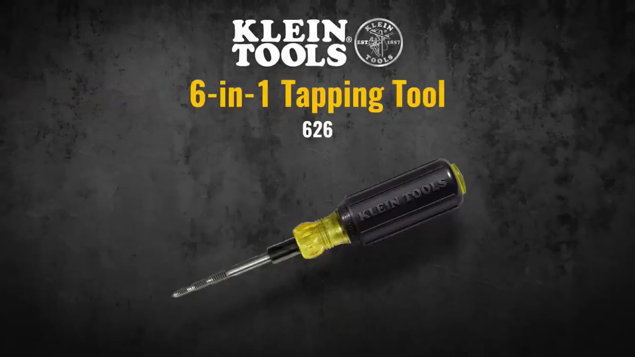 opplanet klein tools 6 in 1 tapping tool cushion grip video