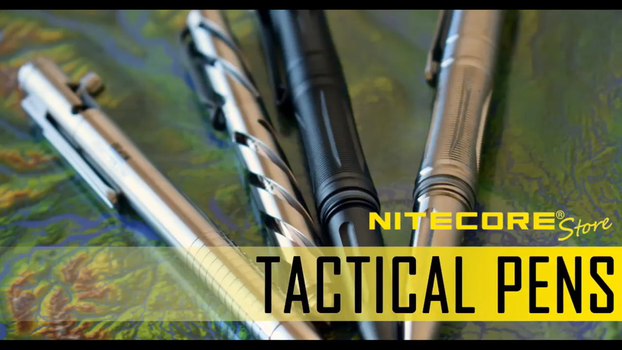 opplanet nitecore ntp tactical pen series video