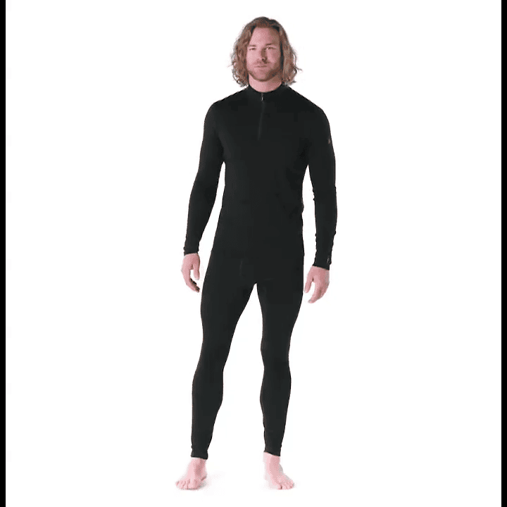 opplanet smartwool classic all season 1 4 zip merino base layer mens video