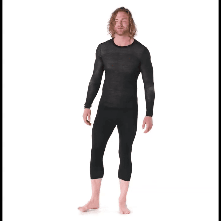 opplanet smartwool intraknit merino 200 crew mens video