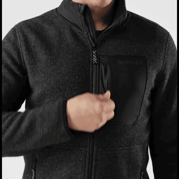 opplanet smartwool second cut fleece jacket mens video